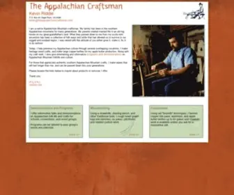 Theappalachiancraftsman.com(The Appalachian Craftsman) Screenshot