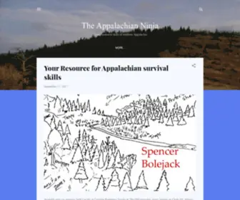 Theappalachianninja.com(THEAPPALACHIANNINJA) Screenshot
