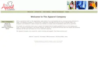 Theapparelco.com(The Apparel Company) Screenshot