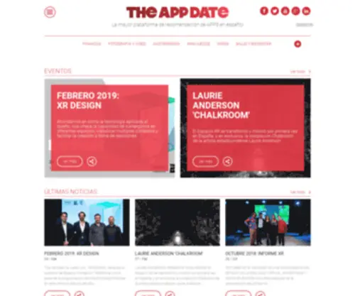 Theappdate.es(The App Date España) Screenshot