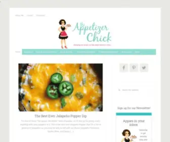 Theappetizerchick.com(The Appetizer Chick) Screenshot