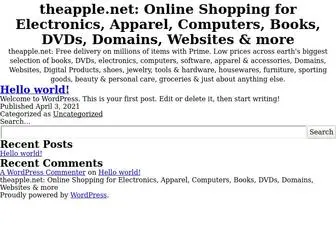 Theapple.net(Free delivery on millions of items with Prime) Screenshot