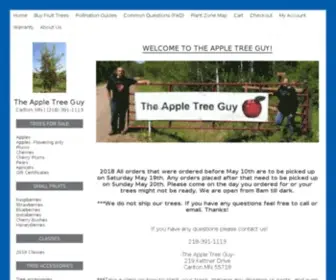 Theappletreeguy.com(Apple Trees Minnesota) Screenshot