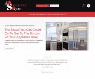 Theappliancesquad.com(The Appliance Squad) Screenshot