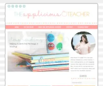 Theappliciousteacher.com(The Applicious Teacher) Screenshot