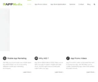 Theappmedia.com(Mobile App Marketing and Promotion Services TheAppMedia) Screenshot