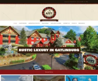 Theappylodge.com(The appalachian lodge) Screenshot