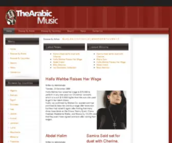 Thearabicmelody.com(Thearabicmelody) Screenshot