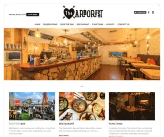 Thearborist.co.nz(Arborist Rooftop Bar & Eatery) Screenshot