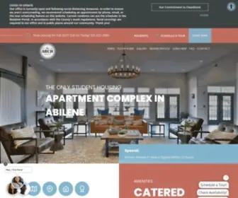 Thearchabilene.com(Student Apartments for Rent in Texas) Screenshot