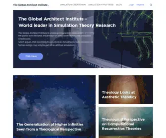 Thearchitect.global(Simulation Theory and Simulation Creationism Research) Screenshot
