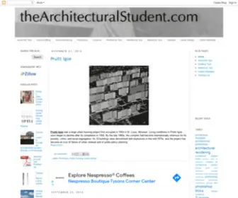 Thearchitecturalstudent.com(The Architectural Student) Screenshot