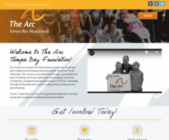 Thearctbfoundation.org(The Arc Tampa Bay Foundation) Screenshot