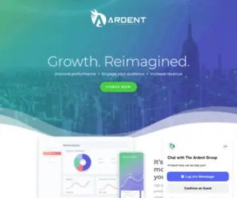 Theardent.group(The Ardent Group) Screenshot