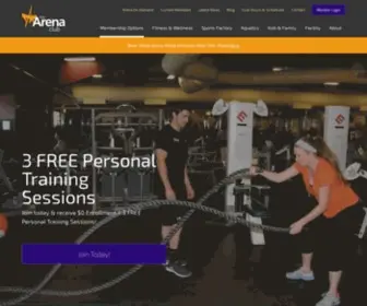 Thearenaclub.com(Bel Air) Screenshot