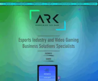 Thearkgaming.com(Esports Industry Specialists) Screenshot