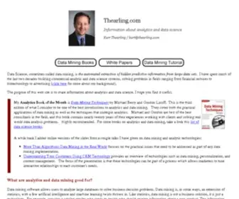 Thearling.com(Thearling) Screenshot