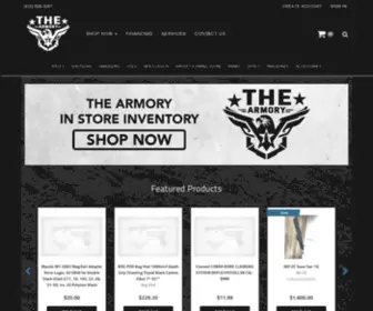 Thearmoryfl.com(The Armory Gun Shop) Screenshot