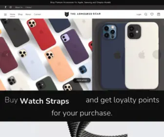 Thearmouredgear.com(Buy Phone Cases) Screenshot