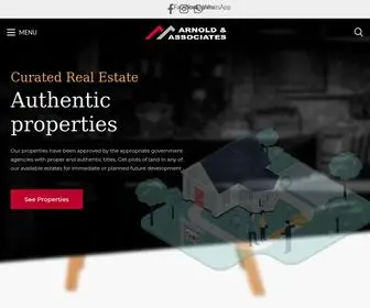 Thearnoldassociates.com(Real Estate & Property Management Experts) Screenshot