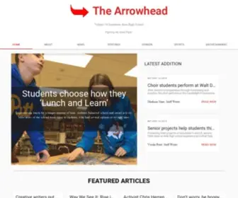 Thearrowheadonline.com(The Arrowhead) Screenshot