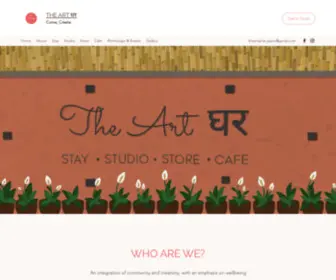 Theartghar.com(The Art) Screenshot