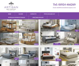 Theartisanbedcompany.co.uk(The Artisan Bed Company) Screenshot