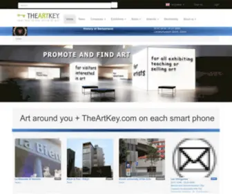 Theartkey.com(Your key to visual art) Screenshot