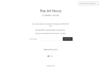 Theartnova.com(The Art Nova) Screenshot