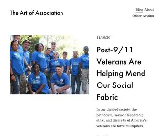 Theartofassociation.org(The Art of Association) Screenshot