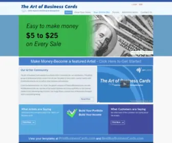 Theartofbusinesscards.com(Theartofbusinesscards) Screenshot