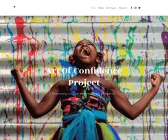 Theartofconfidence.org(The Art Of Confidence Project) Screenshot