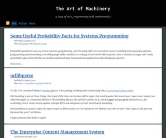 Theartofmachinery.com(The Art of Machinery) Screenshot