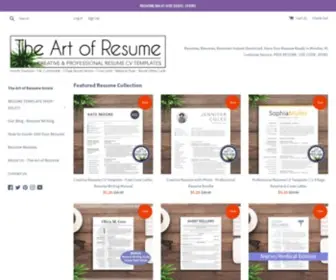 Theartofresume.com(The Art of Resume) Screenshot