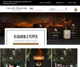 Theartofshaving.com(Experience The Perfect Shave) Screenshot