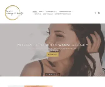 Theartofwaxingandbeauty.com.au(The Art of Waxing and Beauty) Screenshot