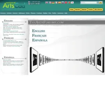 Theartsforums.com(Domain Default page) Screenshot