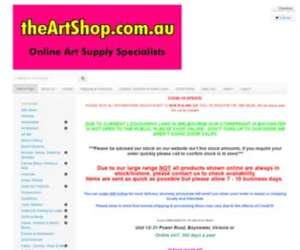 Theartshop.com.au(Theartshop) Screenshot