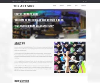 Theartside.co.uk(The Art Side) Screenshot