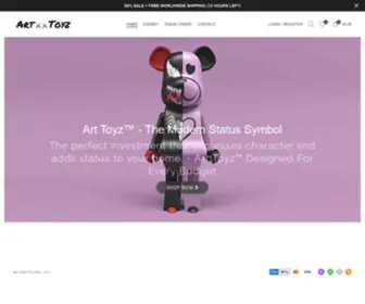 Thearttoyz.com(Art Toyz™) Screenshot