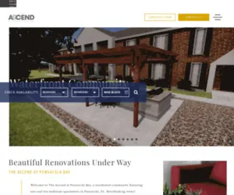 Theascendpensacolabay.com(Ascend at Pensacola Bay) Screenshot