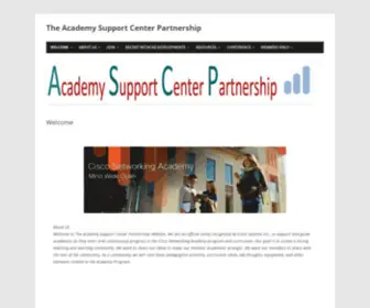 Theascp.org(The Academy Support Center Partnership) Screenshot