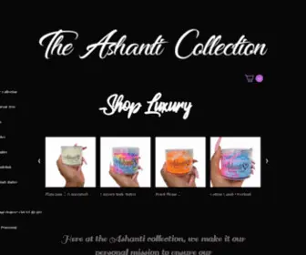 Theashanticollection.com(The Ashanti Collection) Screenshot