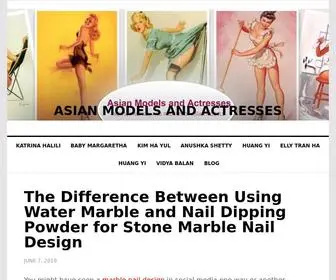 Theasianactress.com(NEWS, PROFILE, AND PHOTOS OF ASIAN MODELS) Screenshot