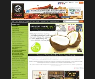 Theasiancookshop.co.uk(Buy Indian Grocery & Spices) Screenshot