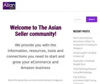 Theasianseller.com(Podcast, resources, events and more for Amazon and eCommerce sellers in Asia) Screenshot