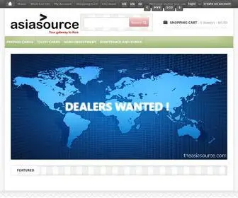 Theasiasource.com(The Asia Source Marketing) Screenshot