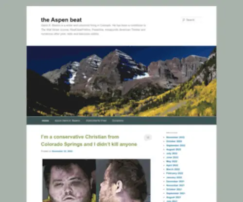 Theaspenbeat.com(Theaspenbeat) Screenshot