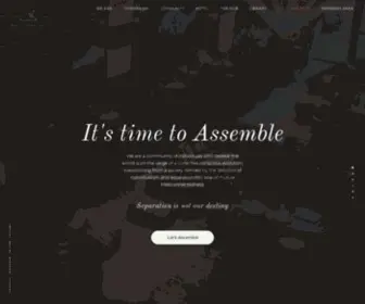 Theassemblage.com(The Assemblage) Screenshot