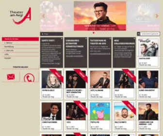 Theater-AM-Aegi.de(Theater am Aegi) Screenshot